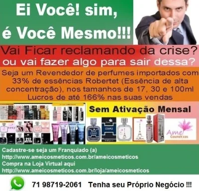 Franquia de Perfume - Tenha Seu Próprio Negócio