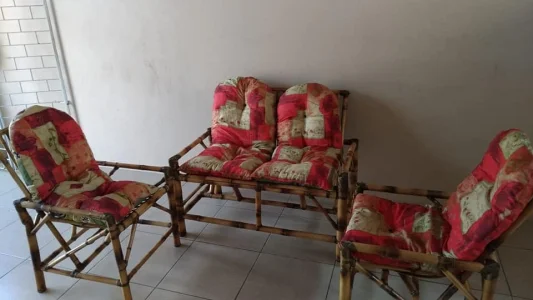 Cadeiras de Bambu