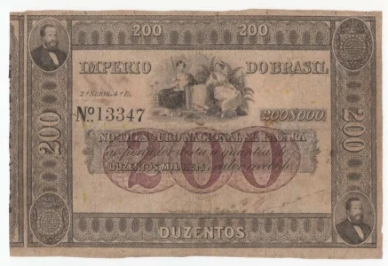 Compro Notas Antigas Só de Réis Império, Pago Bem
