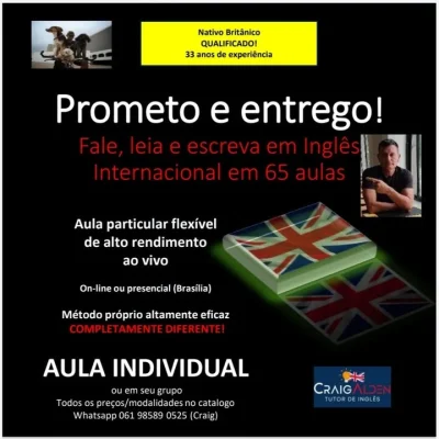 Inglês em 65 Aulas. Prometo e Entrego!