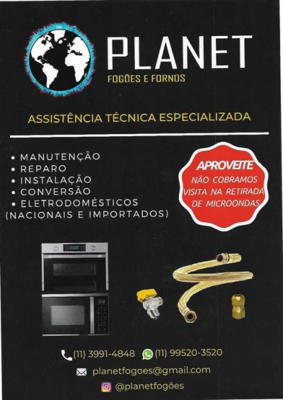 Assistência Técnica Fogões e Fornos Eletricos