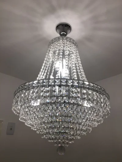 Vendo Lustre de Cristais Original e Completo