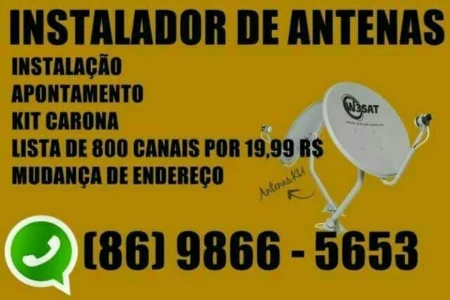 Instalador de Antenas em Teresina e Timon