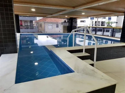 Apartamento com 59.46 m2 - Boqueirao - Praia Grande SP