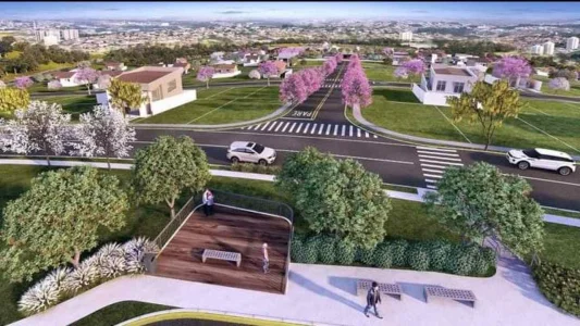 Lote de 250 m2 à Venda no Reserva Bellano Loteamento Aberto