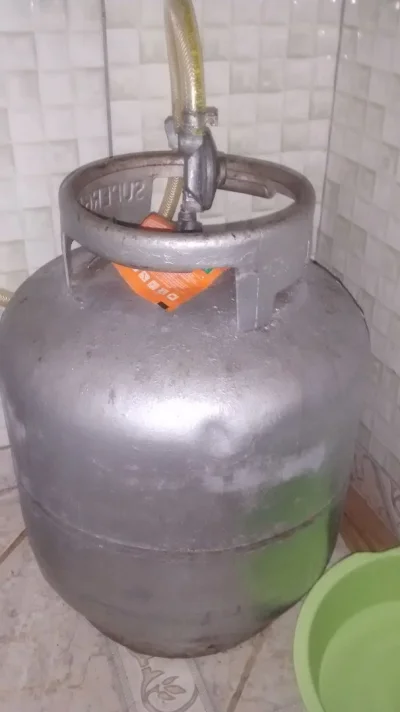 Botijao com Mangueira e Válvula