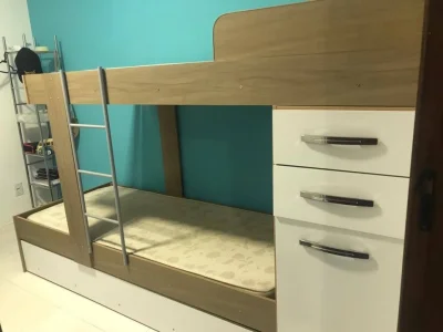 Beliche com Cama Extra e Faveteiro