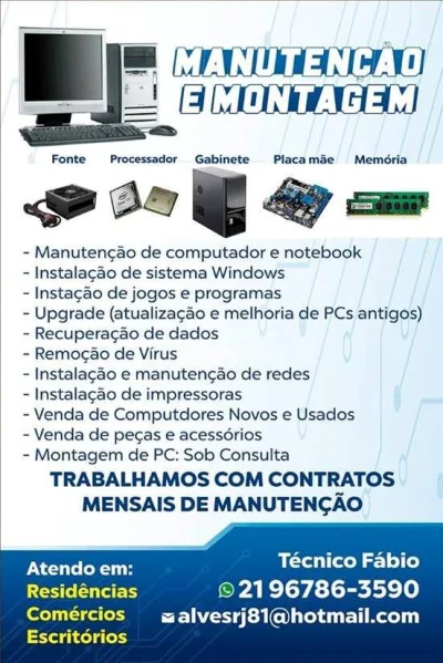 Montagem e Manutenção de Computador