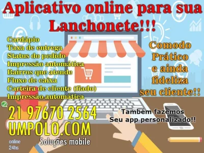 App para Lanchonetes em Geral