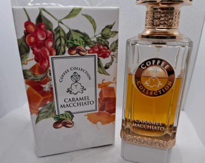 Perfume Caramel Macchiato Fragrance World (Compartilhável) - 80ml / 100ml Com Caixa Original