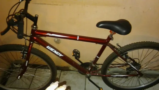 Bicicleta Vermelha, Marca Wendy, 18 Marchas