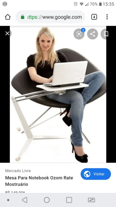 Mesa Rack para Notebook