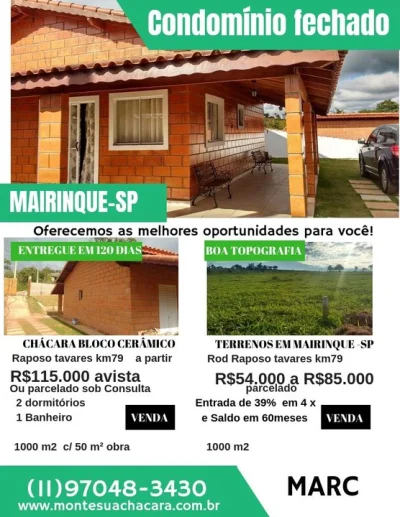 Monte Sua Chácara