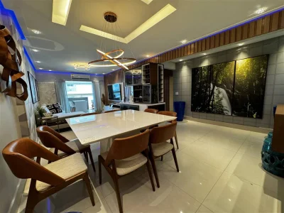 Apartamento com 184 m2 - Forte - Praia Grande SP