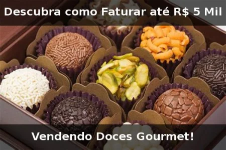 Curso de Doces Gourmet com Certificado