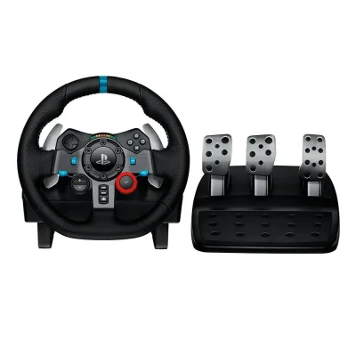 Volante Logitech G29 Driving Force para PS5, PS4, PS3 e PC