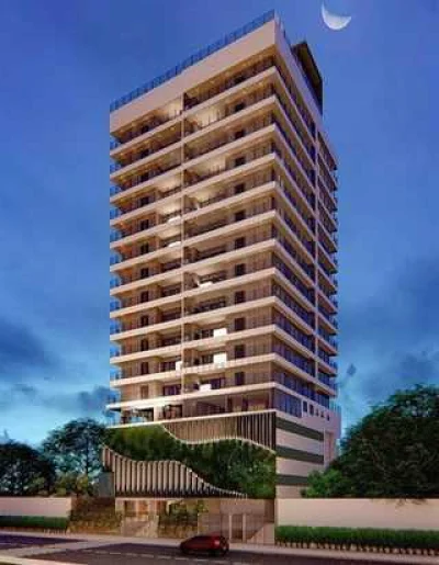 Apartamento com 120.51 m2 - Forte - Praia Grande SP