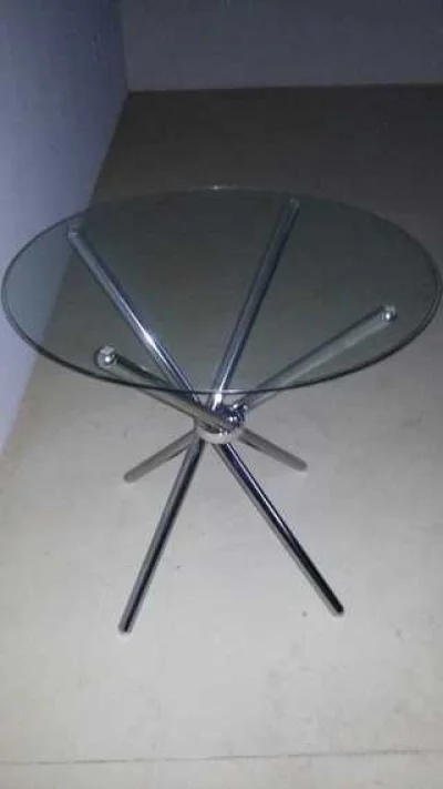 Mesa de Vidro com 4 Cadeiras