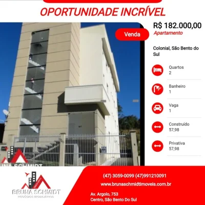 Apartamento à Venda no Bº Colonial