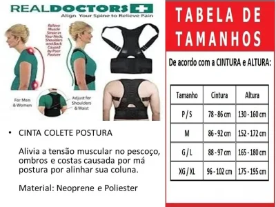 Cinta Corretiva para Coluna