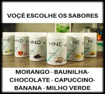 Shakes Hnd Diversos Sabores - Promoção Relampago com 50% Desconto