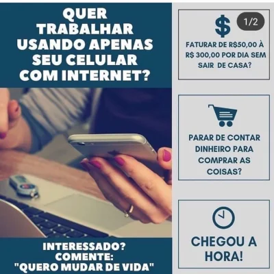 Quer Receber 600 à 1000 Reais por Semana?