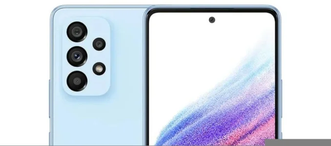 Galaxy A53 5g Azul = Novo "nunca Utilizado"