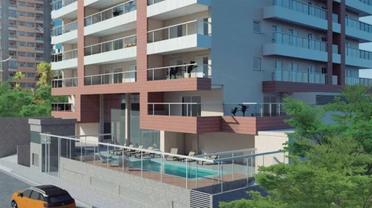 Apartamento com 79.67 m2 - Balneario Florida - Praia Grande SP