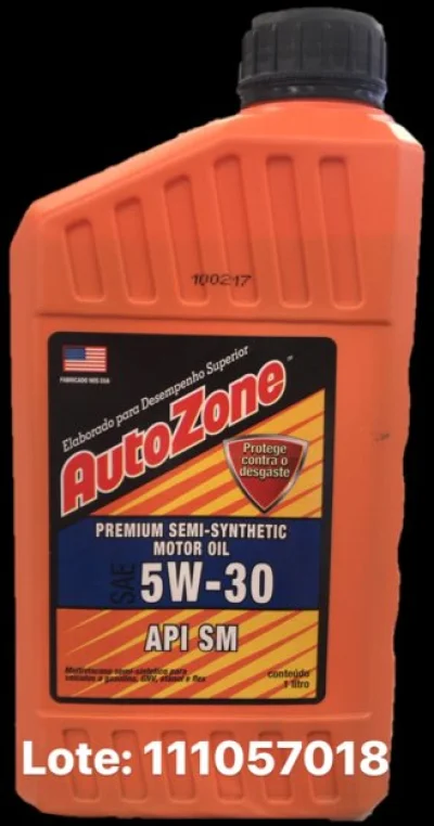 óleo Lubrificante Semi-sintético 5w30 Api Sm 1l