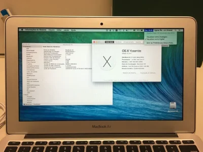 Macbook Air 2014 11-inch Ram 4gb SSD 256
