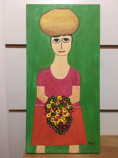 Quadro Pintado a Oleo