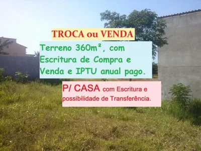 Terreno por Casa com Até 2 Quartos