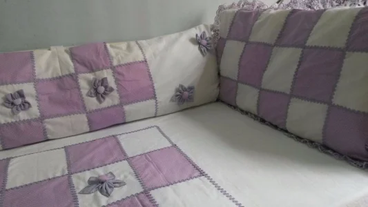 Protetor de Berço para Menina