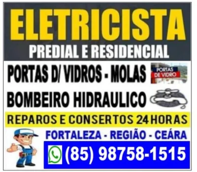 Eletricista - Bombeiro Hidraulico 24 Horas
