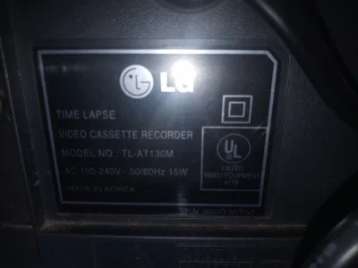 Time Lapse Vcr Lg. Tl At120