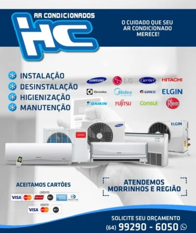 Higienização e Limpeza para Ar Condicionados Split