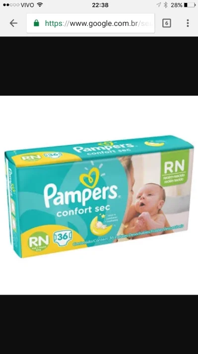 Fraldas Pampers