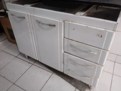 Cj Armario Cozinha Aço