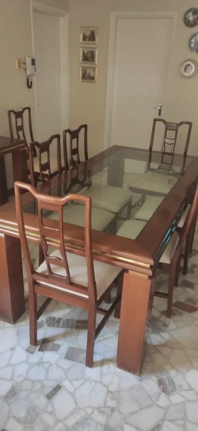 Mesa de Jantar 8 Lugares e Aparador