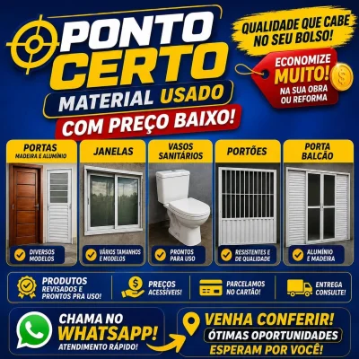 Compro Materiais Usados