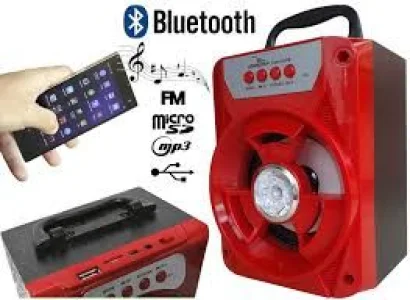 Caixa de Som Bluetooth Portátil Rádio Fm Usb Micro Sd 8w