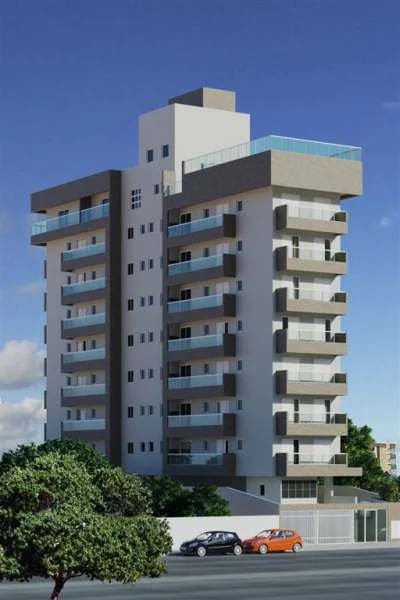 Apartamento com 39.76 m2 - Guilhermina - Praia Grande SP