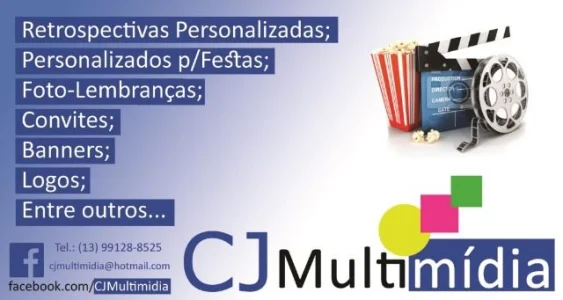 Cj Multimídia Convites, Retrospectivas, Cartões de Visita, Banners
