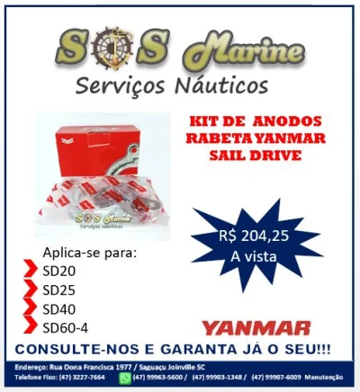 Kit de Revisão / Reparo Yanmar