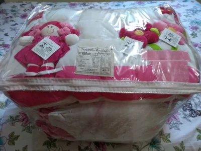 Lindo Kit Feminino para Berço