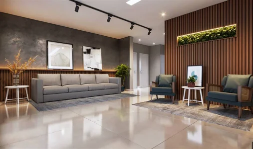 Apartamento com 60.69 m2 - Ocian - Praia Grande SP