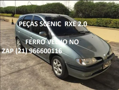 Peças Mecânicas - Renault Mégane Scénic 1999 Rxe 2.0 8v Peças Renault