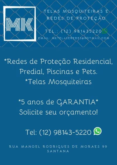 Redes de Proteção e Telas Mosquiteiras Sob Medidas