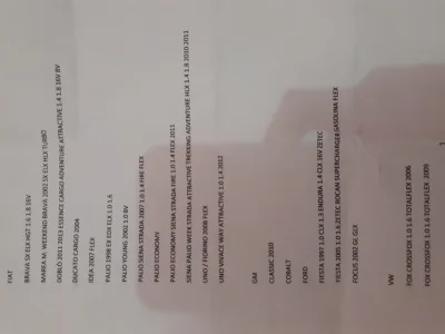 Manual de Diversos Carros Todos Originais