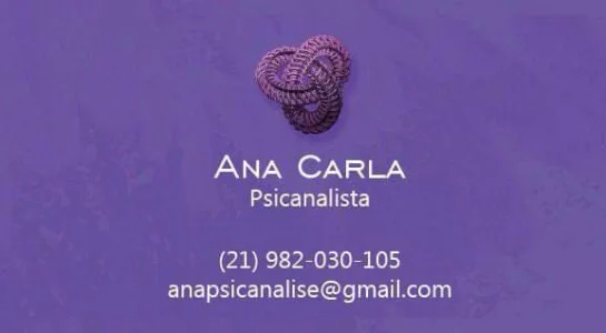 Ana Carla Psicanalista